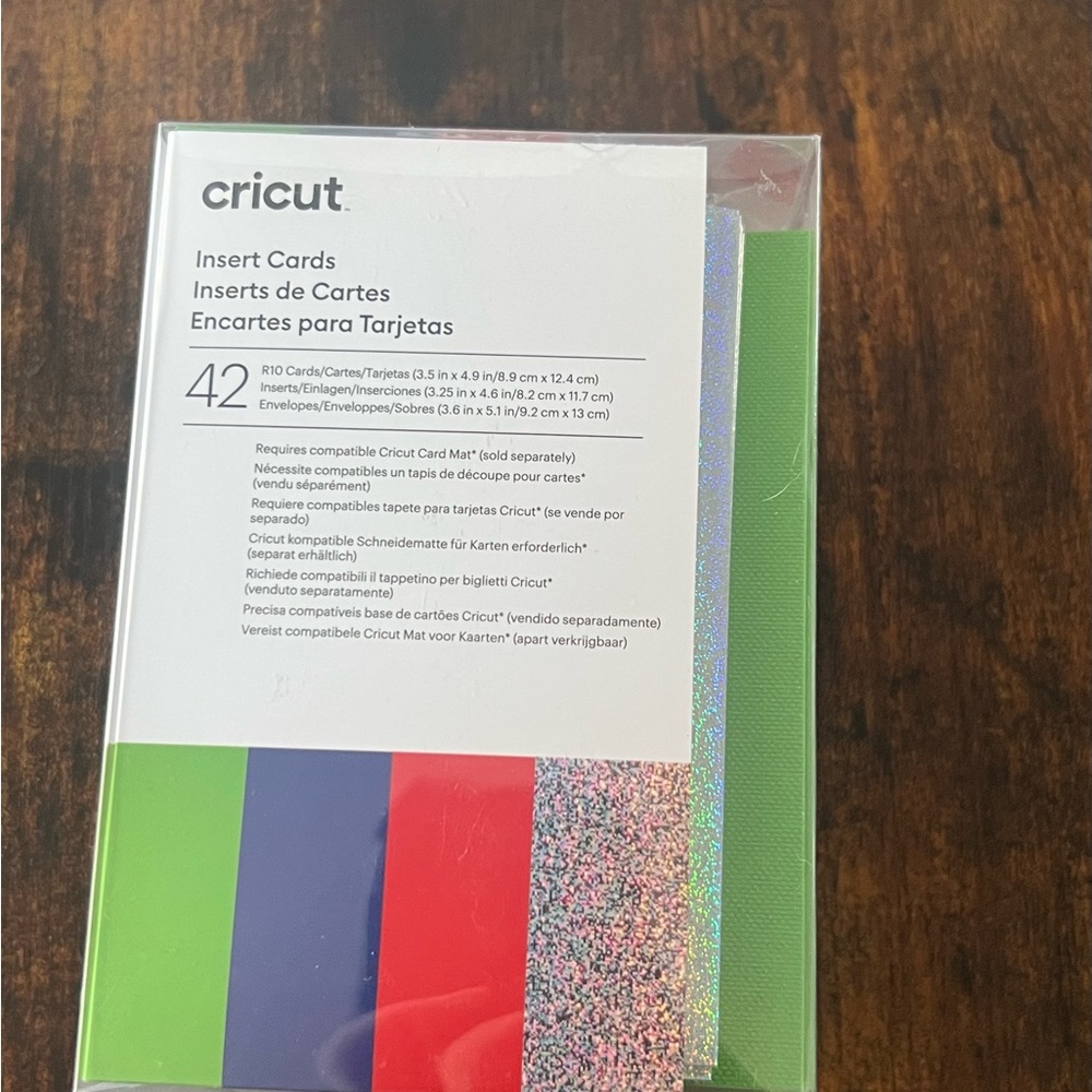 Cricut Colorful Insert Cards Pack